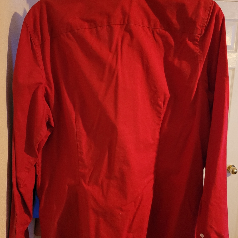 Red blouse, XL - Picture 3 of 3